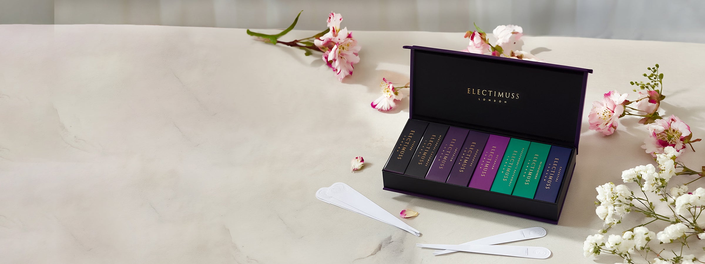 FLORAL sample set - Eight 1.8ml vials of luxury perfumes – ELECTIMUSS