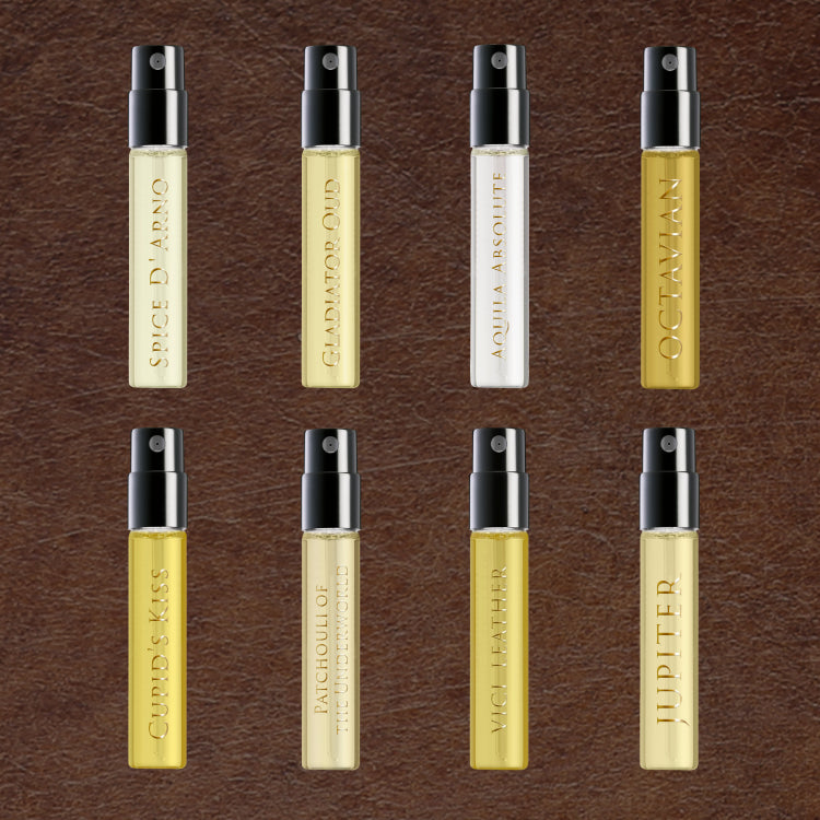 LEATHER SAMPLE SET - 8 vials